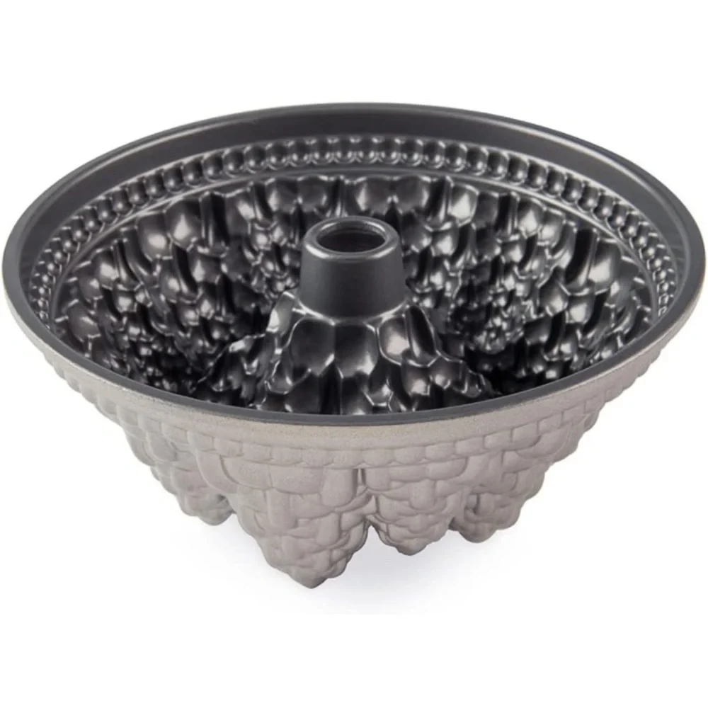 Nordic Ware Pine Forest Bundt Pan, Silver - Picture 7 of 7